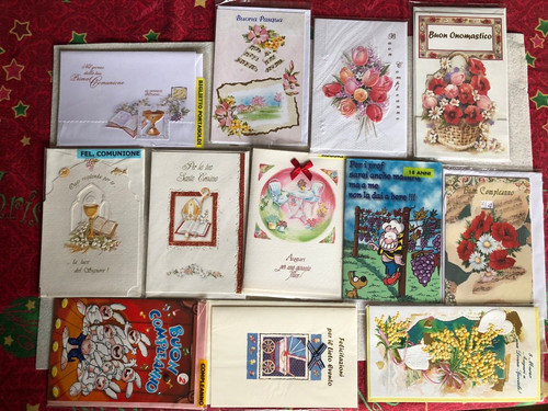 Stock biglietti auguri - 12,