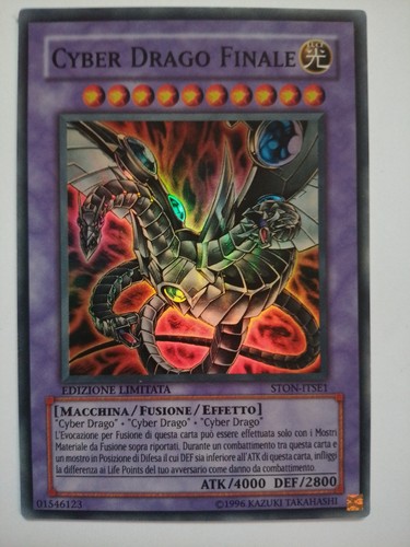 Lotto cyber drago - yu-gi-oh!,
