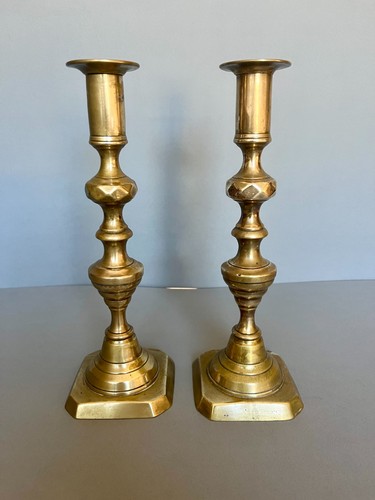 Coppia candelabri alti - coppia, di