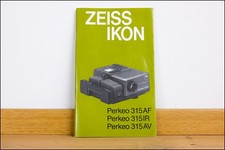 PROIETTORE DIAPOSITIVE ZEISS IKON PERKEO 315AR 315IF 315AV - 315 - MANUALE