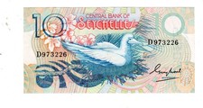 Seychelles Billet 10 RUPEES
