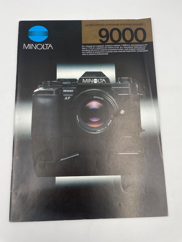 Scheda tecnica minolta 9000 - scheda,