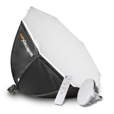  Walimex pro LED 60W Ottagono Ø65cm Bi Colore 