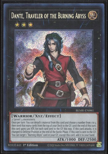 Blmr en081 dante - yu-gi-oh!, blmr-en081