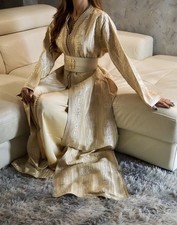 Abito marocchino da Cerimonia ( Takchita,caftan) Oro/beige