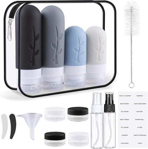 Kit viaggio liquidi pezzi - kit, 16