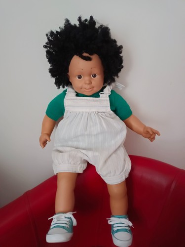 Grande poupée noire smoby - poupée,