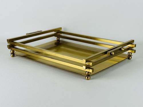 Vintage vassoio ottone - in,