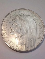 Moneta Argento  500L  / 1965 