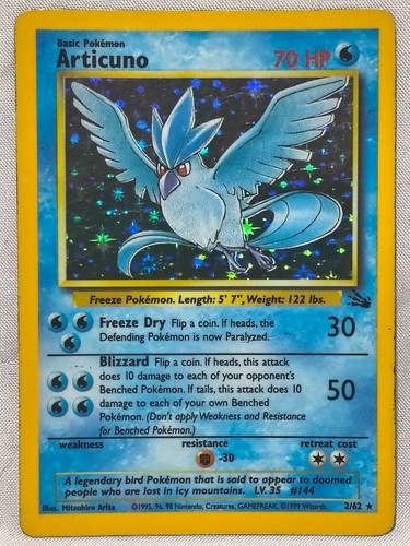 Articuno fossil holo - 2/62,