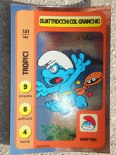 Carta Puffi Puffo Quattrocchi