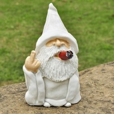 Statua da giardino gnomo mago
