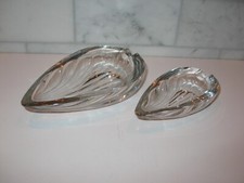Antico posacenere in cristallo