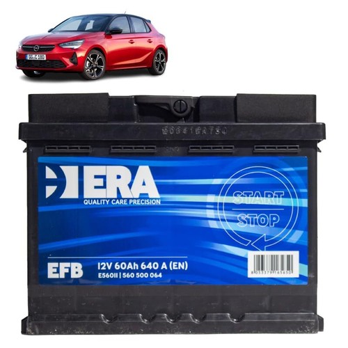 Batteria 60ah efb per - 60ah, opel