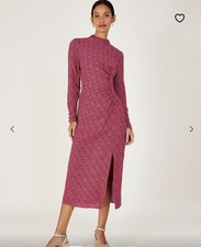 Abito midi monsoon stampa - monsoon,