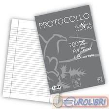 FOGLI PROTOCOLLO 200FG 80GR