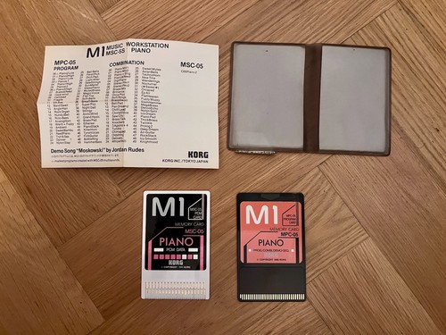 Scheda memoria pcm korg m1 - scheda,