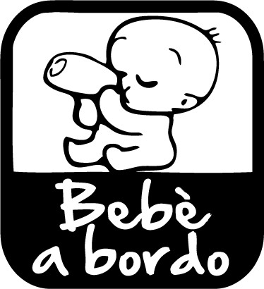 Adesivo adesivi auto bebe a - adesivi,