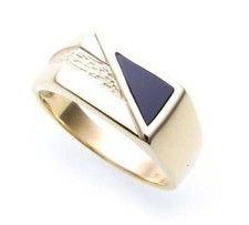 Anello da Uomo Vero Oro 585