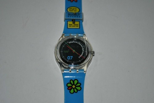 Swatch icq blu icon 2003 - icon,