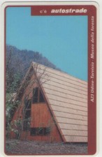 VIACARD SERIE ARTE GOLDEN 168 NUM GROSSO A23 MUSEO DELLA FORESTA DA 20.000£ PIK