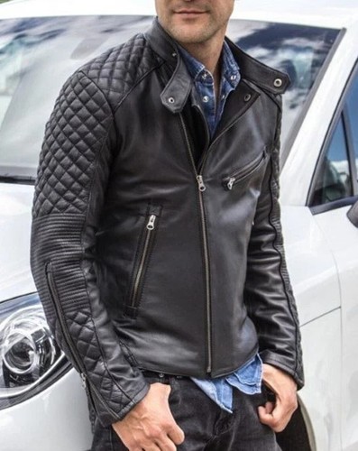 Cafe racer uomo - pelle, di