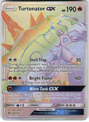 Turtonator 148 145 - gx, (secret)