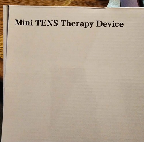 Mini dispositivo terapia tens - terapia,