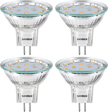 Lampadine LED MR11 Da 2,4 W, 12 V 20 W, Ricambio Alogene, Attacco GU4 Bi-Pin, Bi