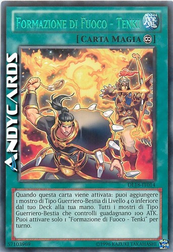 Formazione fuoco tenki - fuoco,