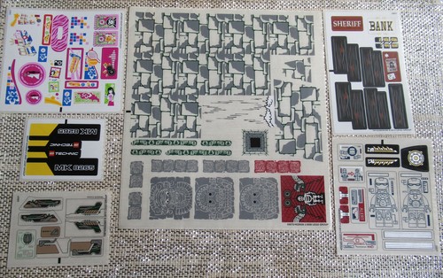 Lego adesivo sticker sheet - adesivo,