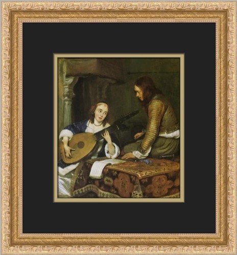 Gerard terboch una signora che - gerard,