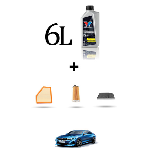 Hoffcar kit tagliando filtri - kit,