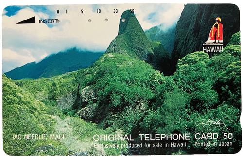 Scheda telefonica iao needle - telefonica, "iao