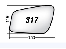 Per Ford C-Max 2004-2010 Vetro