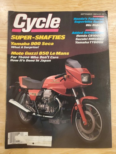 Vintage cycle magazine sept - magazine,