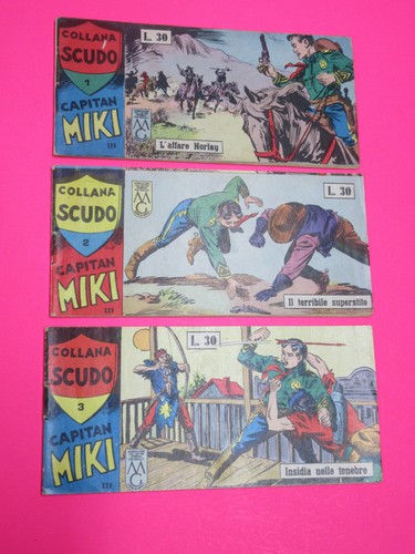 Captain miki strip - miki, series