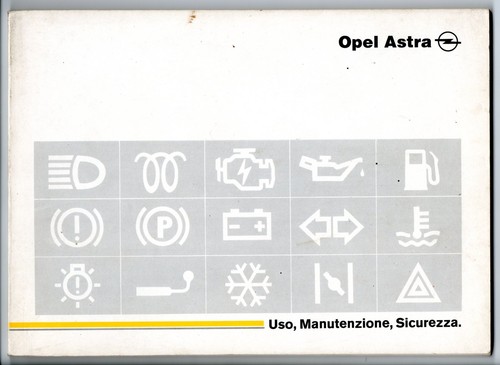 Libretto uso manutenzione - , opel