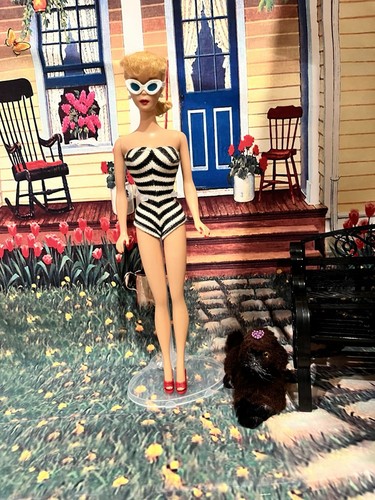 Vintage blonde ponytail barbie - vintage,