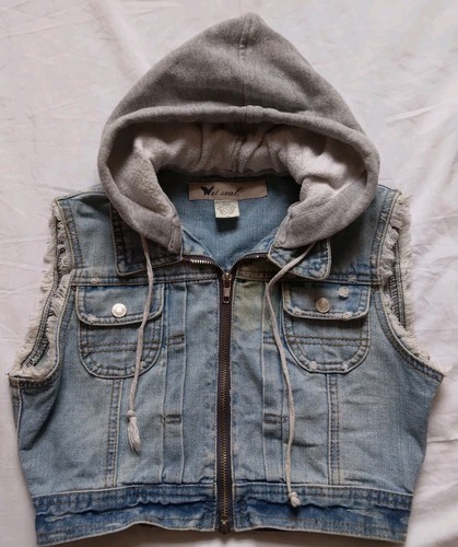 Gilet denim wet seal con - denim,