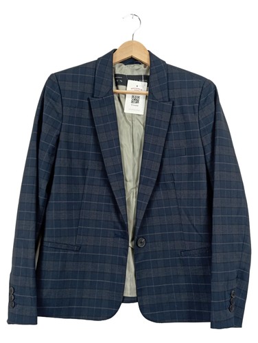 Zara basic blazer - zara, blu