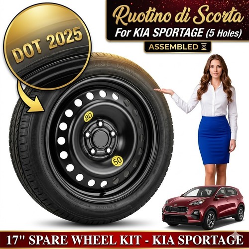Ruotino scorta kia - 17",