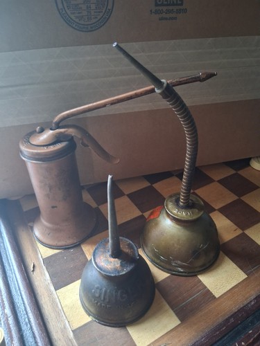 Vintage oil cans usa - oil,