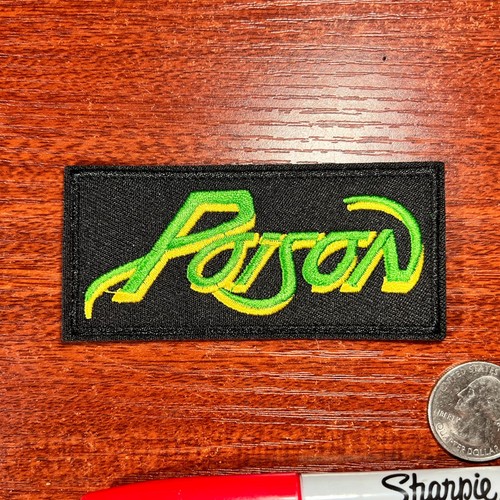 Toppa poison band anni - poison, glam