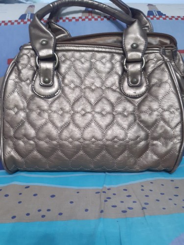 Borsa bauletto cuori marina - borsa,