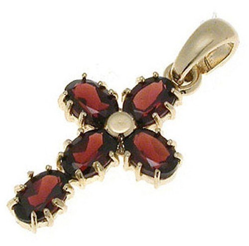 Croce gioiello oro - in, pendente