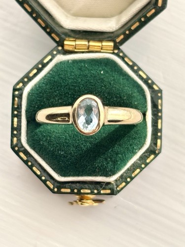 Splendido anello topazio con