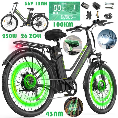 Bicicletta elettrica - , 26