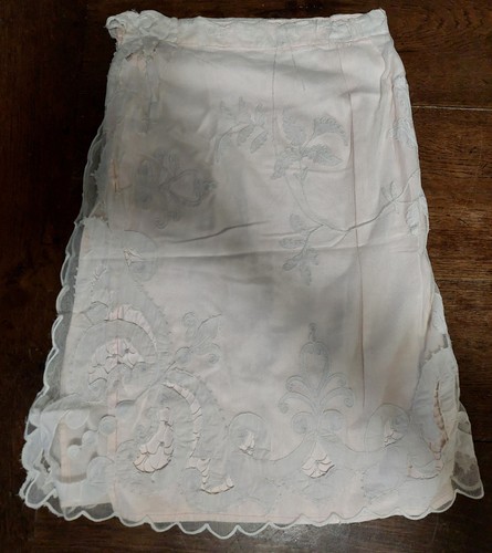 Tenda antico tulle intarsi - tenda,