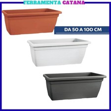 fioriera vaso rettangolare da